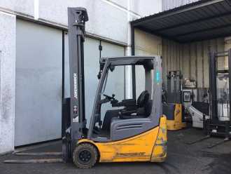 Heftruck gebruikt JUNGHEINRICH EFG 218K ELEKTRO DREIRADFRONTSTAPLER (12837034)