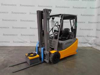 Heftruck gebruikt JUNGHEINRICH EFG 220 MP GE 115-464 DZ ELEKTRO VIERRADFRONTSTAPLER (12961412) backdrop
