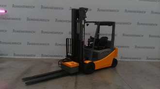 Heftruck gebruikt JUNGHEINRICH EFG 320 Li SP GE 115-550 DZ ELEKTRO VIERRADFRONTSTAPLER (13075248) backdrop