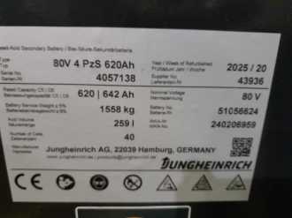Heftruck gebruikt JUNGHEINRICH EFG 425k MP GE 110-470DZ ELEKTRO VIERRADFRONTSTAPLER (12963889)