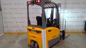 Heftruck gebruikt JUNGHEINRICH EFG BB 216k 480DZ ELEKTRO VIERRADFRONTSTAPLER (13070631)