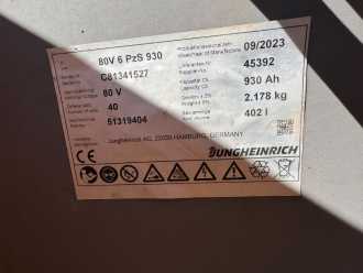 Heftruck gebruikt JUNGHEINRICH EFG S 50 Baujahr 2014 Stunden 6515 Akku 2023 ELEKTRO VIERRADFRONTSTAPLER (13061936)