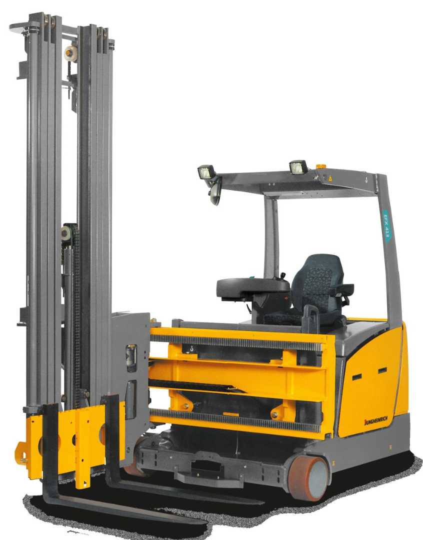 Heftruck gebruikt JUNGHEINRICH EFX 410 X+I 120 500 ZT ELEKTRO HOCHREGALKOMMISSIONIERER (12825714)