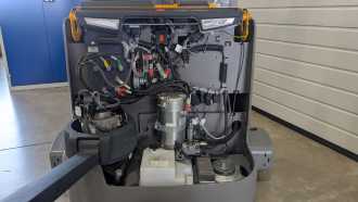 Heftruck gebruikt JUNGHEINRICH EJC 212b neuwertig ELEKTRO HOCHHUBWAGENDEICHSEL (13028765)