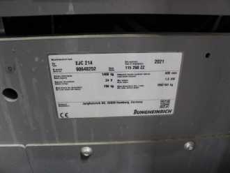 Heftruck gebruikt JUNGHEINRICH EJC 214 115-57-250ZZ Li-Ion ELEKTRO HOCHHUBWAGENDEICHSEL (13028787)