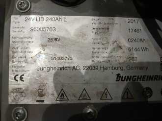 Heftruck gebruikt JUNGHEINRICH EJC 214 Li 115-535 DZ ELEKTRO HOCHHUBWAGENDEICHSEL (13048853)