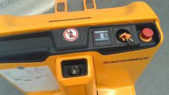 Heftruck gebruikt JUNGHEINRICH EJE 114 100-53K Pro trac ELEKTRO NIEDERHUBWAGENDEICHSEL (13066452)