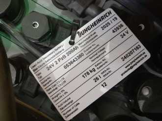 Heftruck gebruikt JUNGHEINRICH EJE C20 115-54 ELEKTRO NIEDERHUBWAGENDEICHSEL (12966798)