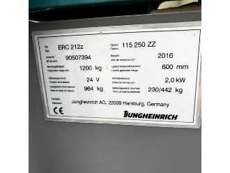 Heftruck gebruikt JUNGHEINRICH ERC 212z Li-ION 2500 ZZ 1150mm ELEKTRO HOCHHUBWAGENFAHRERSTAND (12927018)