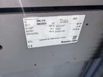 Heftruck gebruikt JUNGHEINRICH ERC 216 Baujahr 2020 HH 3,1M / Duplex/ ELEKTRO HOCHHUBWAGENDEICHSEL (13067552)