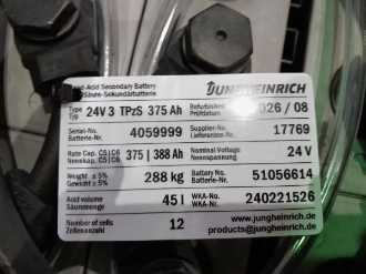 Heftruck gebruikt JUNGHEINRICH ERD 220 KP 119 GAB 250 DT ELEKTRO HOCHHUBWAGENFAHRERSTAND (13037282)