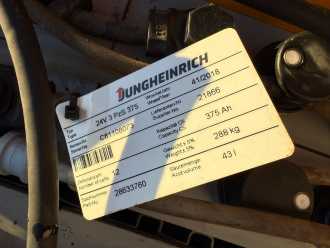 Heftruck gebruikt JUNGHEINRICH ERE 120 Baujahr 2019 Akku 2019 Ladegerät Intergriert ELEKTRO NIEDERHUBKOMMISSIONIERER (13076480)