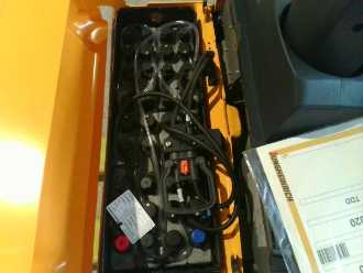 Heftruck gebruikt JUNGHEINRICH ERE 120 KP 19-240-54 ELEKTRO NIEDERHUBWAGENFAHRERSTAND (13075717)