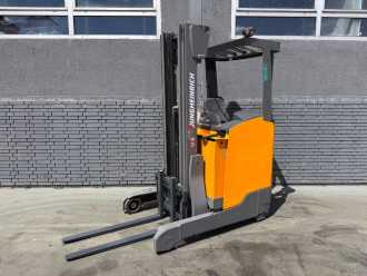 Heftruck gebruikt JUNGHEINRICH ETV 112 Baujahr 2021 / Stunden 4257 TOP ZUSTAND ELEKTRO SCHUBMASTSTAPLER (13053471) backdrop