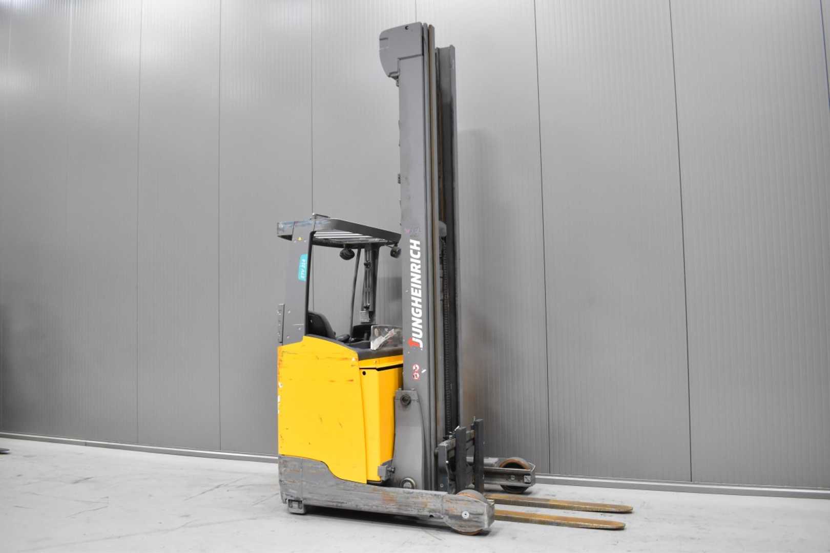 Heftruck gebruikt JUNGHEINRICH ETV 214 /59084/ ELEKTRO SCHUBMASTSTAPLER (13072075)