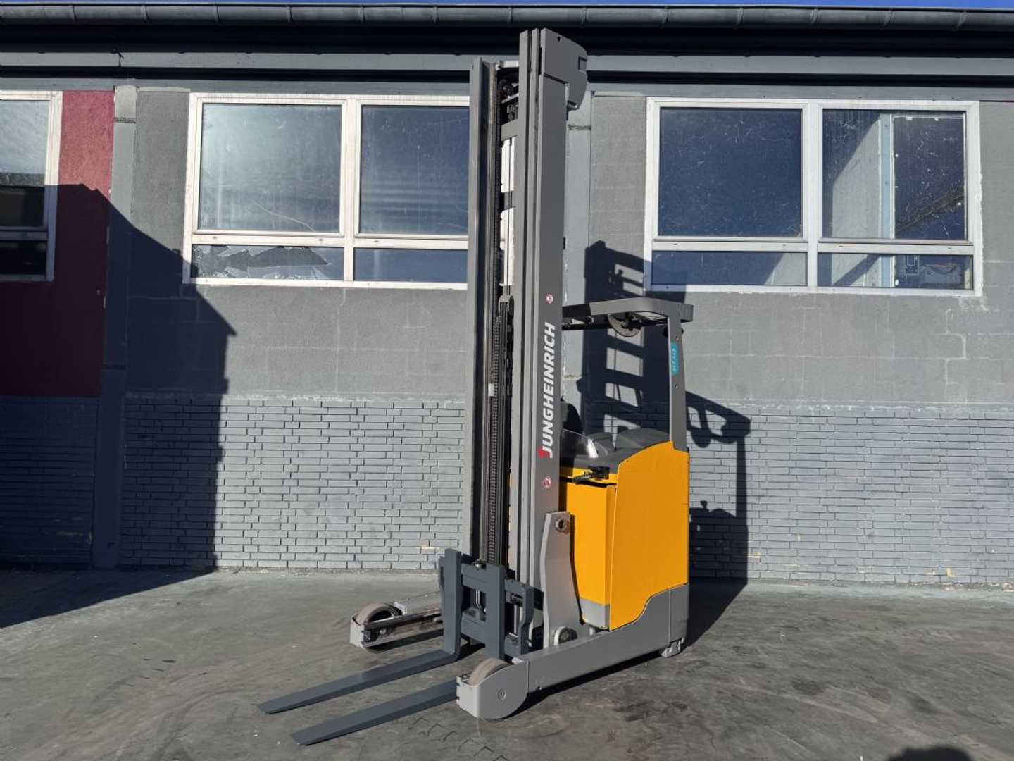 Heftruck gebruikt JUNGHEINRICH ETV 216 Baujahr 2017 / HH 9,41M /Akku /TOP ZUSTAND ELEKTRO SCHUBMASTSTAPLER (13076308)