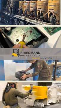 Heftruck gebruikt JUNGHEINRICH TFG 680 TFG 680 -Service Neu - Vollkabine - Zinkenversteller -STVO GAS VIERRADFRONTSTAPLER (12894992)