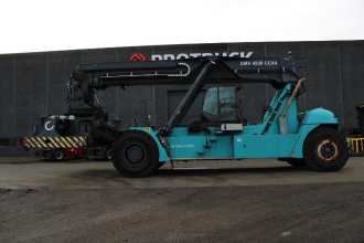 Heftruck gebruikt KONECRANES 4538 CCX4 DIESEL REACHSTACKER (12985156) backdrop