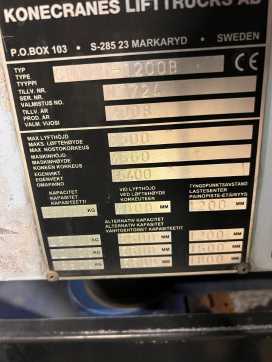 Heftruck gebruikt KONECRANES SL25-1200 DIESEL VIERRADFRONTSTAPLER (12995556)