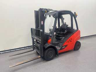 Heftruck gebruikt LINDE 393 H 25 D-02 DIESEL VIERRADFRONTSTAPLER (13073366) backdrop