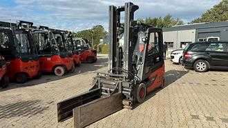 Heftruck gebruikt LINDE E 25L-01 - Triplex - 4.962 Stunden ELEKTRO VIERRADFRONTSTAPLER (13074313) backdrop