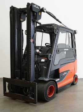 Heftruck gebruikt LINDE E 35 HL 387 ELEKTRO VIERRADFRONTSTAPLER (12887002) backdrop