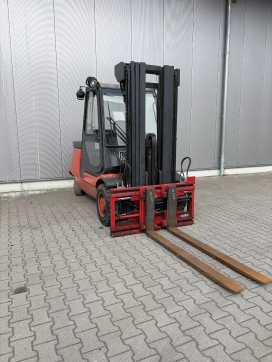 Heftruck gebruikt LINDE E 48 P ELEKTRO VIERRADFRONTSTAPLER (13066365) backdrop