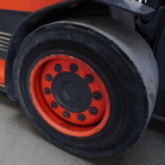 Heftruck gebruikt LINDE E 50/600 HL 388 ELEKTRO VIERRADFRONTSTAPLER (12869371)