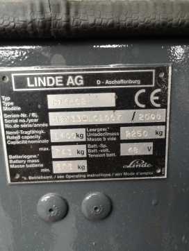 Heftruck gebruikt LINDE E14-02 ELEKTRO DREIRADFRONTSTAPLER (12793904)