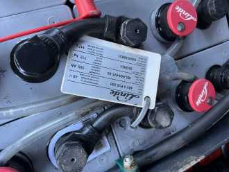 Heftruck gebruikt LINDE E14-02 ELEKTRO DREIRADFRONTSTAPLER (13075443)