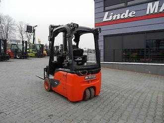 Heftruck gebruikt LINDE E14-02 Li-Ion battery , duplex ELEKTRO DREIRADFRONTSTAPLER (12999471)