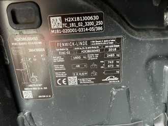 Heftruck gebruikt LINDE E16C-02 ELEKTRO DREIRADFRONTSTAPLER (13012327)