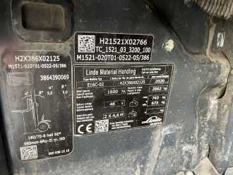 Heftruck gebruikt LINDE E16C-02 ELEKTRO DREIRADFRONTSTAPLER (13062325)