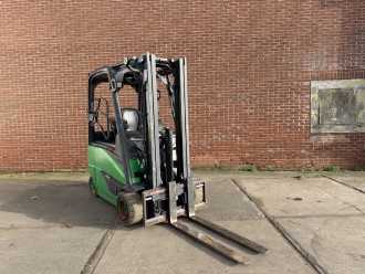 Heftruck gebruikt LINDE E20PH-02 ELEKTRO VIERRADFRONTSTAPLER (13028445) backdrop