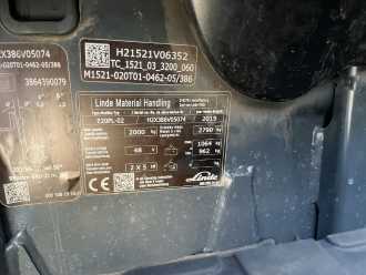 Heftruck gebruikt LINDE E20PL-02 ELEKTRO VIERRADFRONTSTAPLER (13074887)