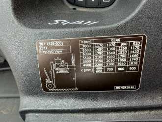 Heftruck gebruikt LINDE E25FCFC-01/600 ELEKTRO VIERRADFRONTSTAPLER (13059460)