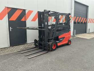 Heftruck gebruikt LINDE E35HL-01 ELEKTRO VIERRADFRONTSTAPLER (13043529) backdrop