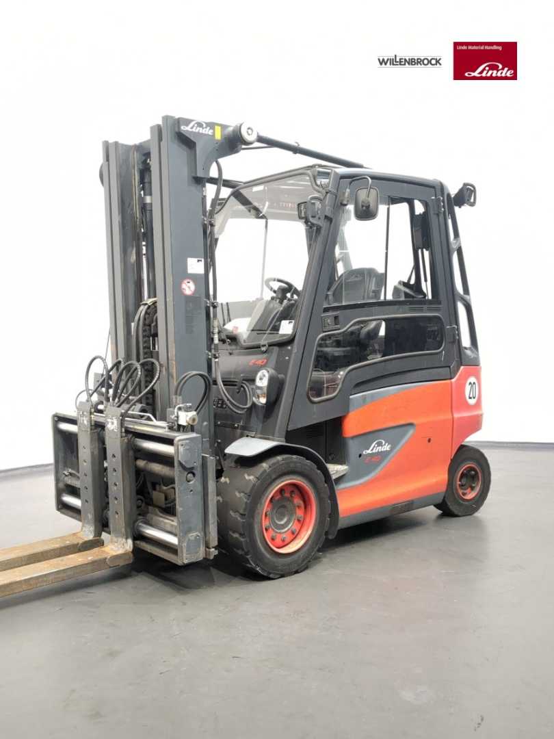 Heftruck gebruikt LINDE E40/600H-388-01 ELEKTRO VIERRADFRONTSTAPLER (13065861)
