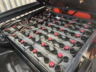 Heftruck gebruikt LINDE E40H-01/600 ELEKTRO VIERRADFRONTSTAPLER (13073613)