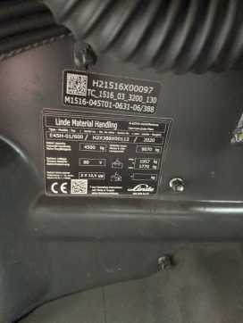 Heftruck gebruikt LINDE E45/600H-388-01 ELEKTRO VIERRADFRONTSTAPLER (13033716)
