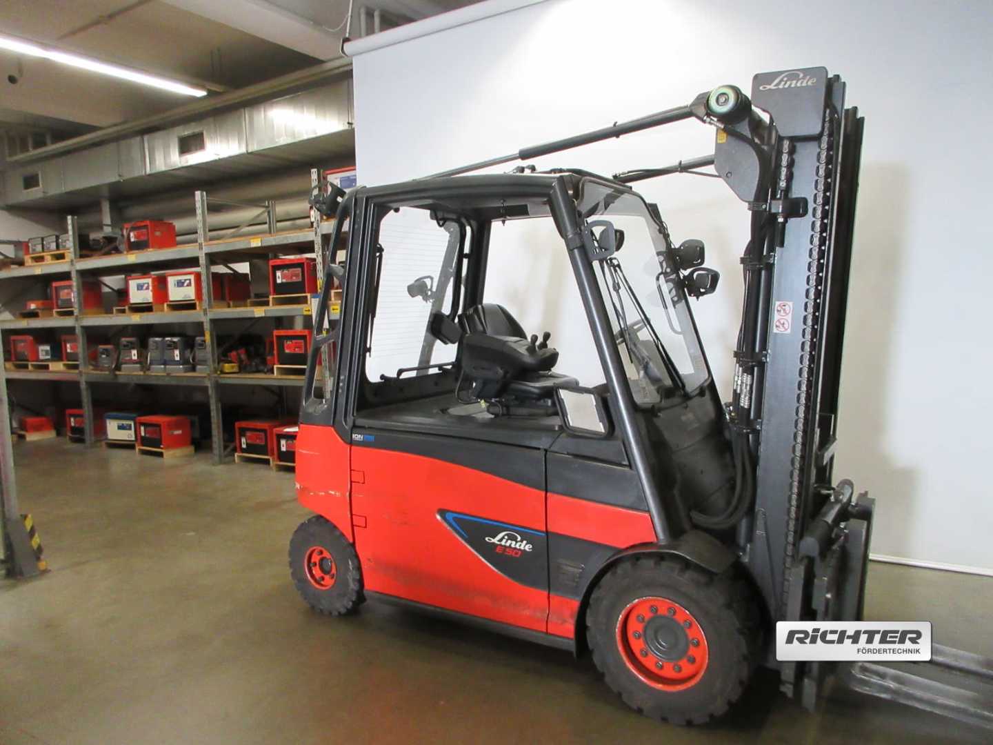 Heftruck gebruikt LINDE E50/600HL ELEKTRO VIERRADFRONTSTAPLER (13074735)