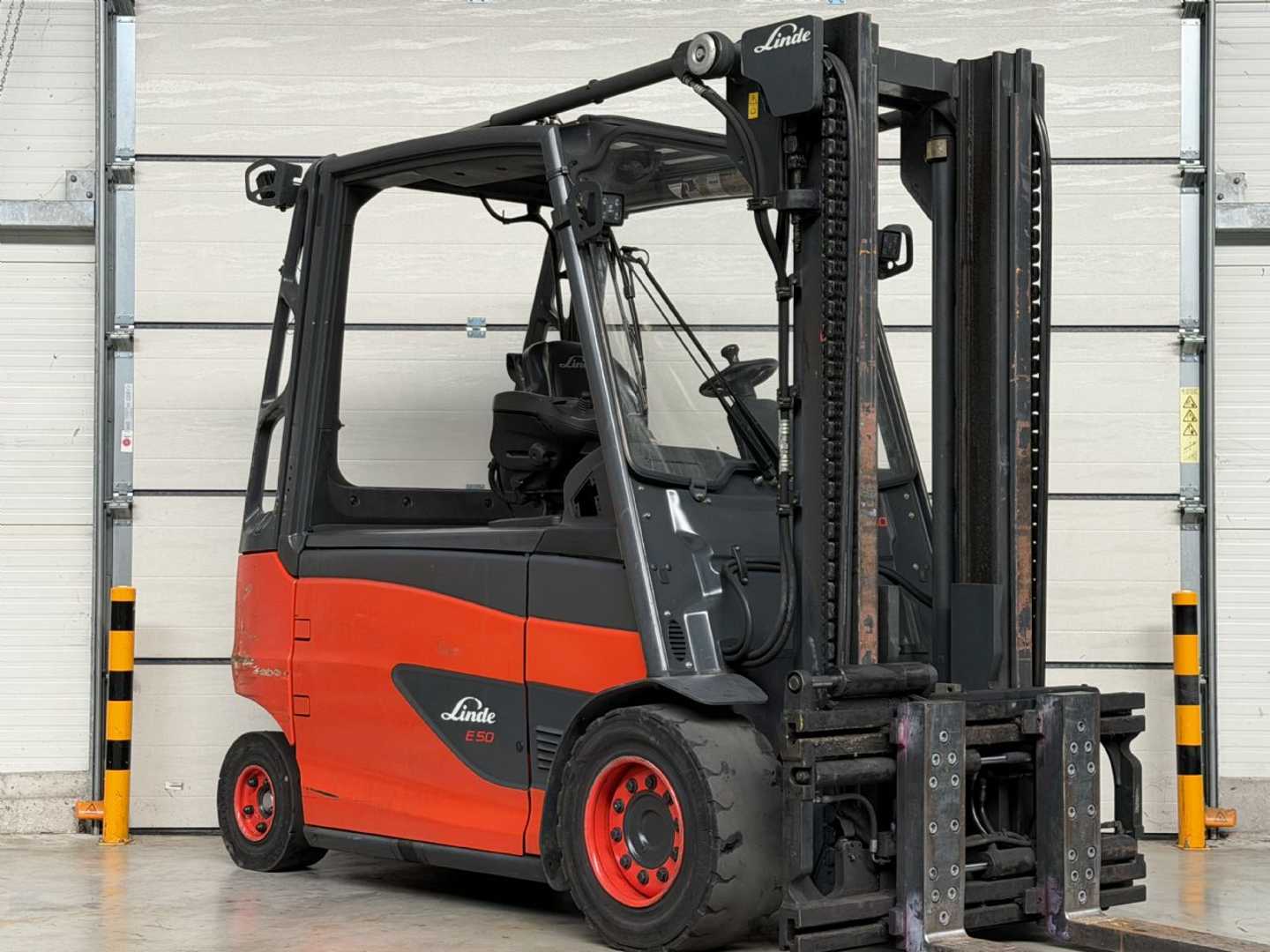 Heftruck gebruikt LINDE E50HL ELEKTRO VIERRADFRONTSTAPLER (13025067)