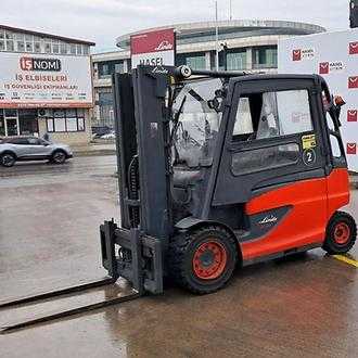 Heftruck gebruikt LINDE E50L-388 ELEKTRO VIERRADFRONTSTAPLER (13006427)