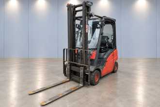 Heftruck gebruikt LINDE H 16 D - 01 /58520/ DIESEL VIERRADFRONTSTAPLER (13066203) backdrop