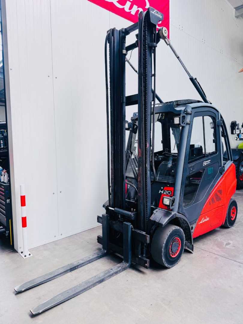 Heftruck gebruikt LINDE H 20 D Kabine DIESEL VIERRADFRONTSTAPLER (13061207)