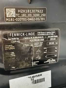 Heftruck gebruikt LINDE H 20 T-01 EVO Triplex Kabine GAS VIERRADFRONTSTAPLER (13073826)
