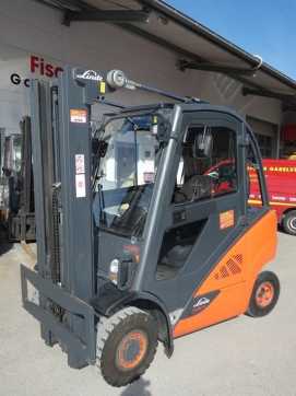 Heftruck gebruikt LINDE H 25 D 02 DIESEL VIERRADFRONTSTAPLER (13076043) backdrop