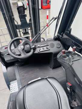 Heftruck gebruikt LINDE H 35 D-02 EVO 3B Triplex Kabine STVO DIESEL VIERRADFRONTSTAPLER (13042608)