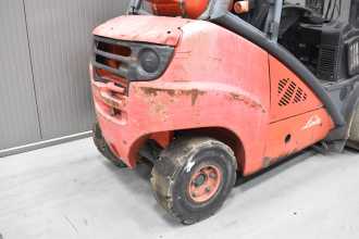 Heftruck gebruikt LINDE H 35 T - 01 /58218/ GAS VIERRADFRONTSTAPLER (13056512)
