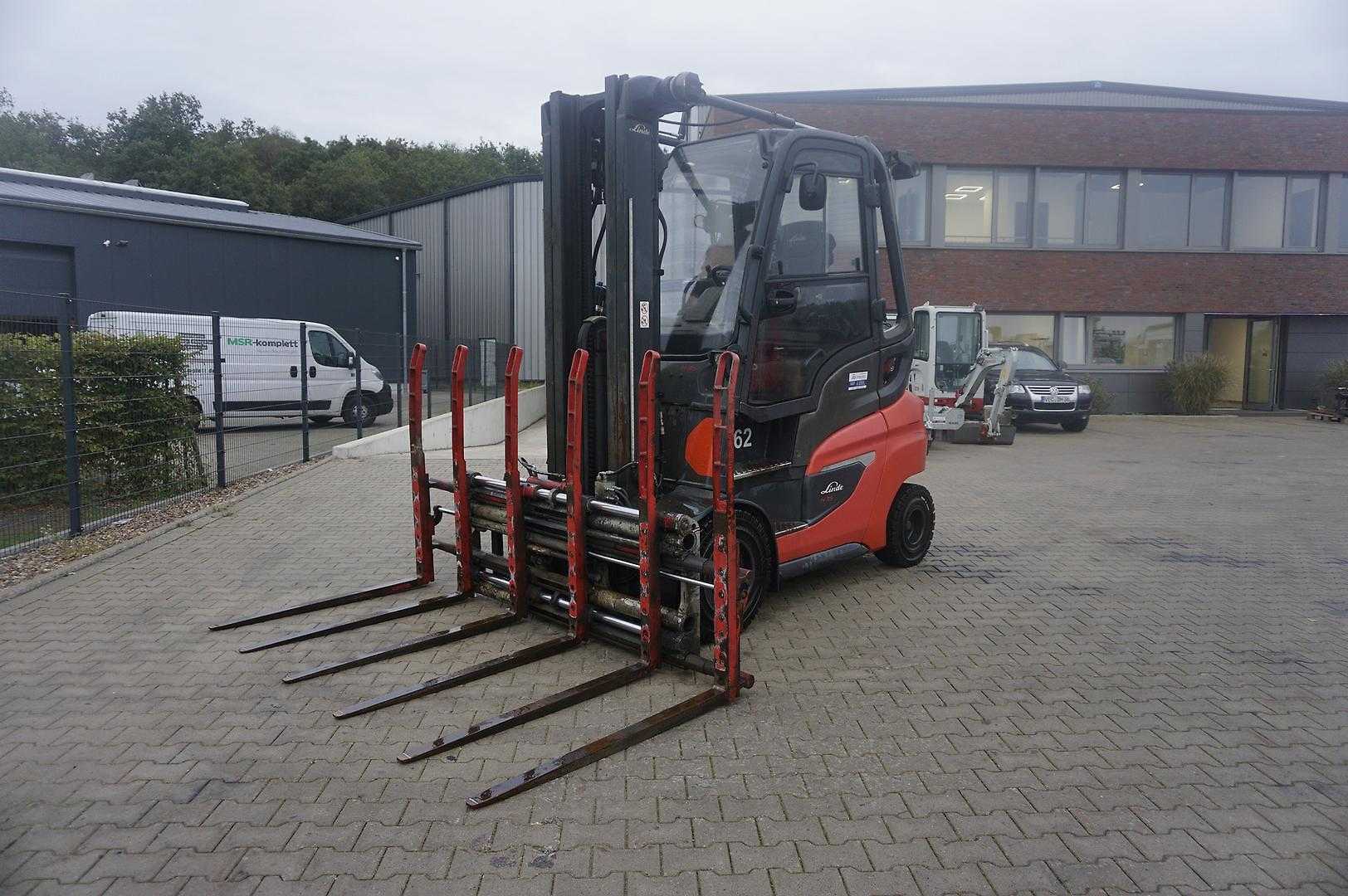 Heftruck gebruikt LINDE H 35T-01 - Triplex - 2021er GAS VIERRADFRONTSTAPLER (13070956)